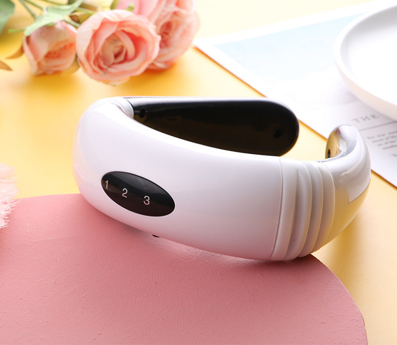 Cervical Spine Massage Instrument Neck Protection Electric Pulse Multi-directional Massager