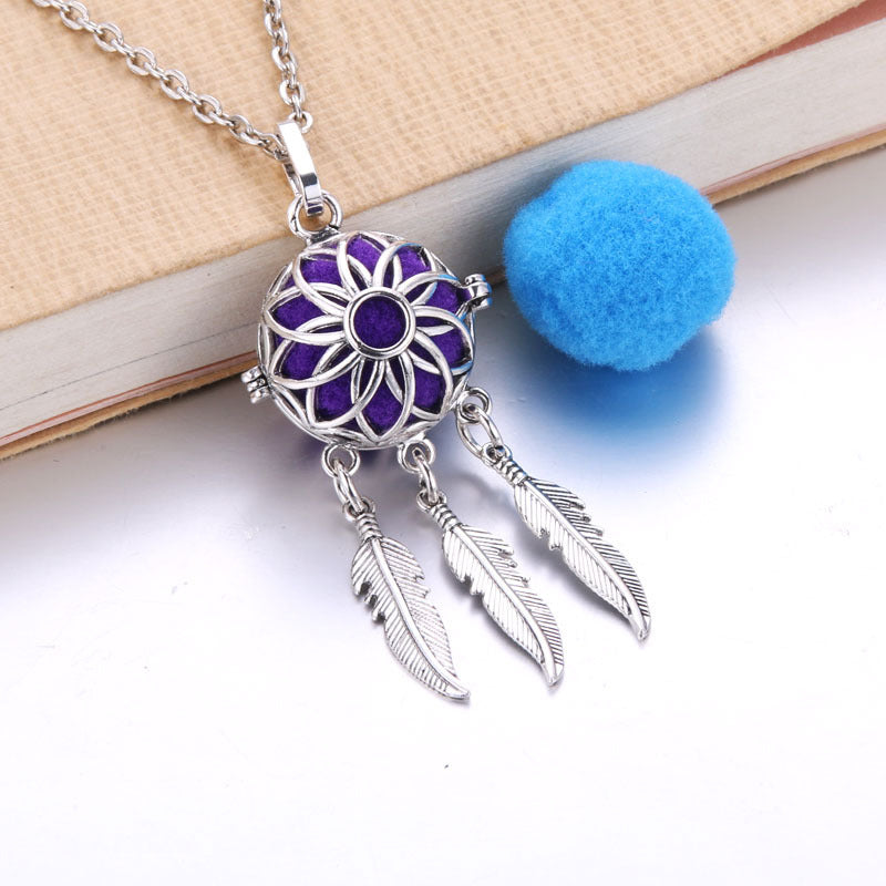 Mexico Chime Essential Oil Diffuser Hollow Pendant